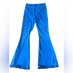 Umgee Flare Leg Denim Pants - Size Small